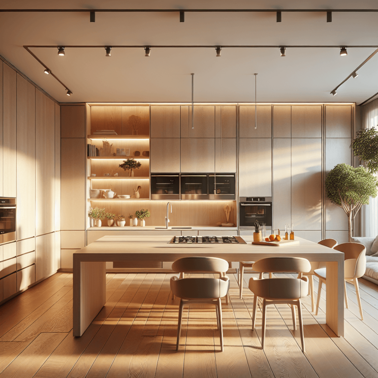 beige Amerikanische Küche-München