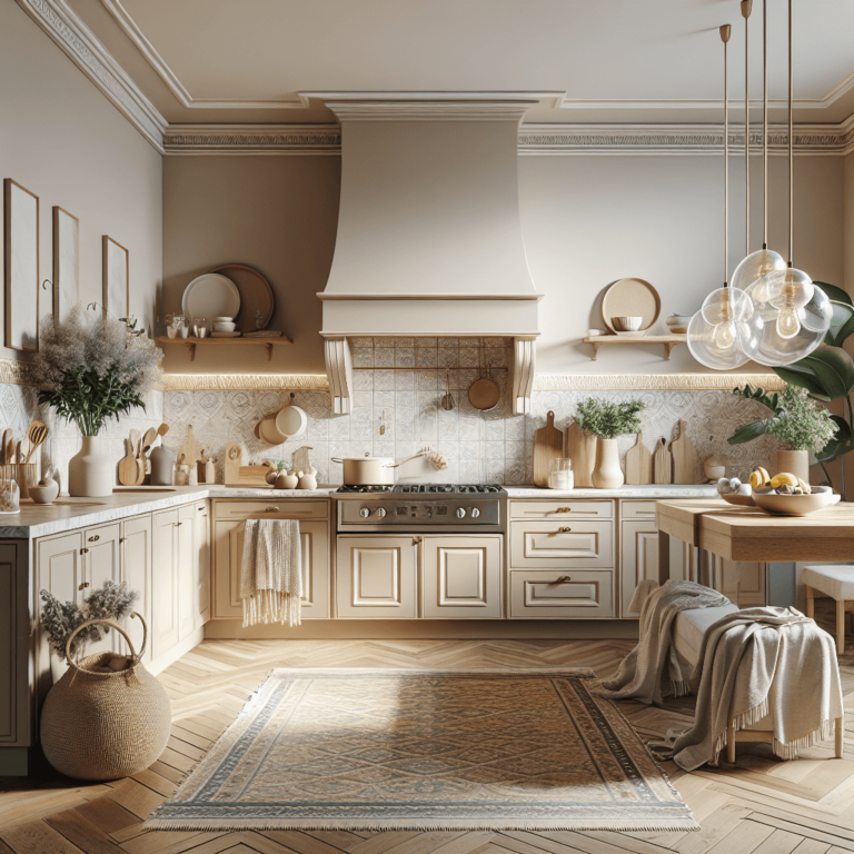 beige Boho Style Küche-München