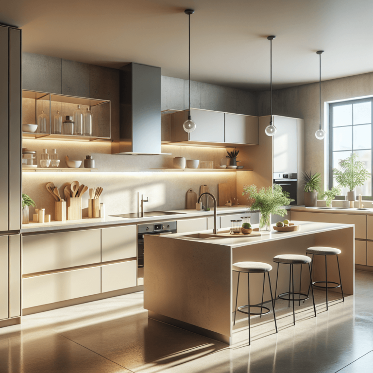 beige Eck-Küche-München