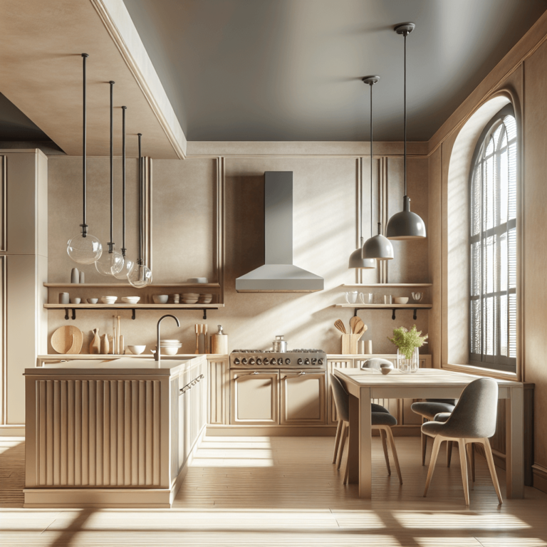 beige Industrial Style Küche-München