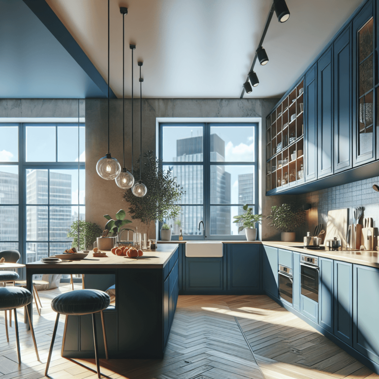 blaue Eck-Küche-München