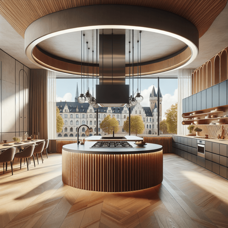 braune Rondell Küche-München