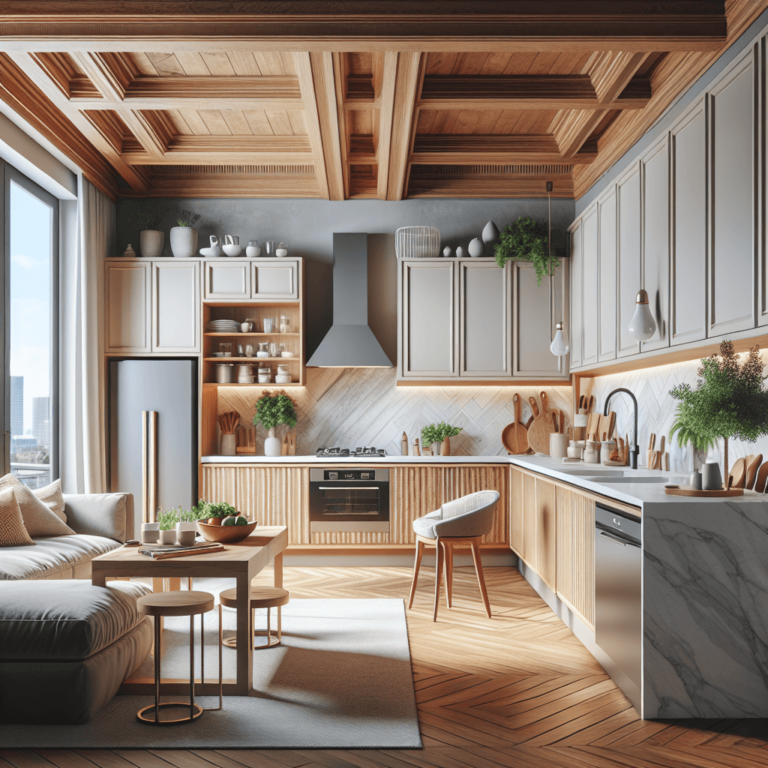 bunte Freistehende Küche-München