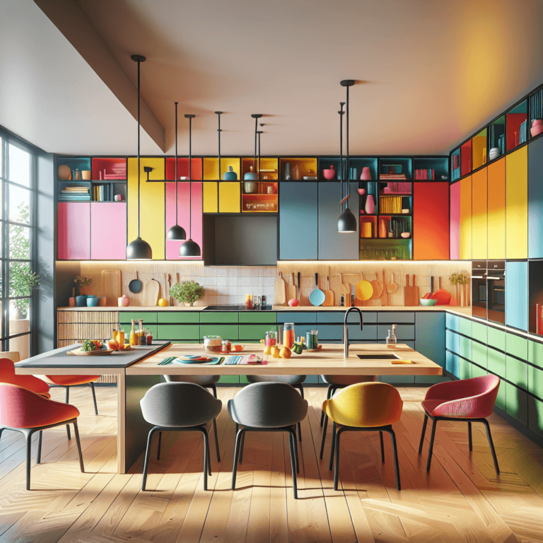 bunte Modulare Küche-München