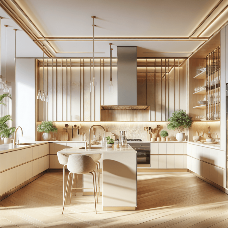 cremefarbene Design Küche-München