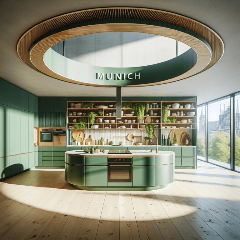 grüne Rondell Küche-München