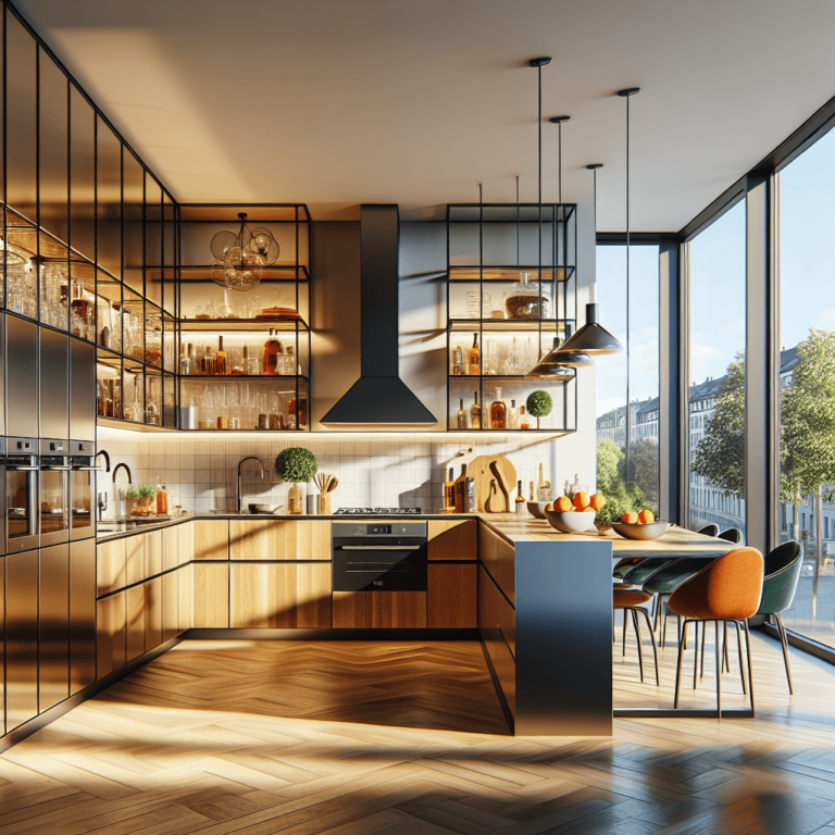 hochglanz Eck-Küche-München