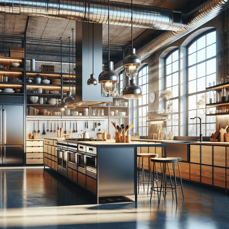 hochglanz Industrial Style Küche-München