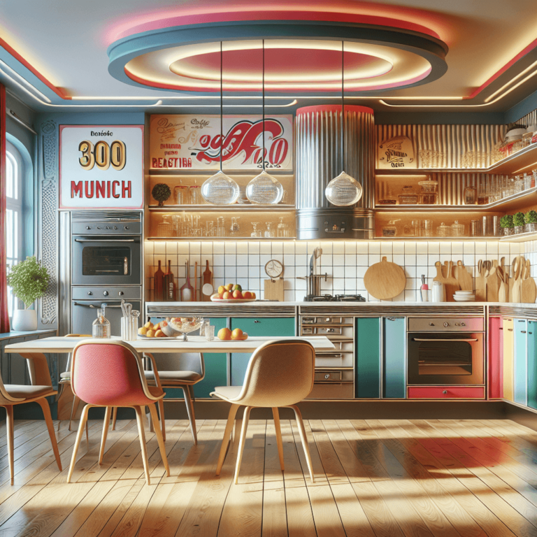 hochglanz Retro Küche-München