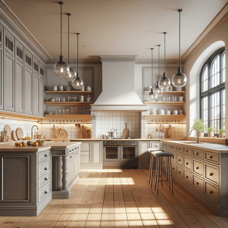 matte Küche im Bauernhausstil-München