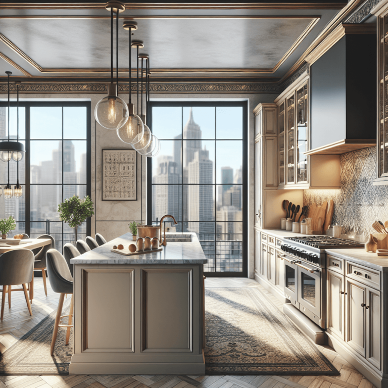 matte Küche im Vintage Chic Stil-München