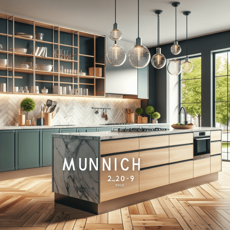 matte Küche in L-Form-München