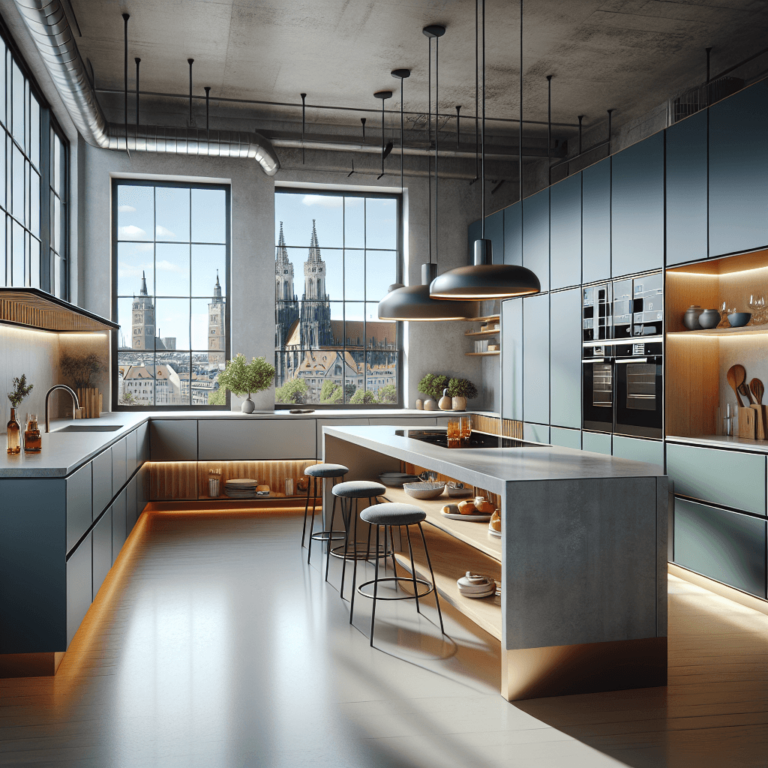 matte Schwebende Küche-München