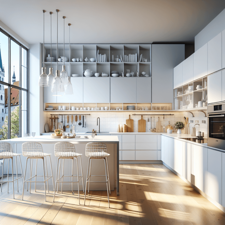 weiße Komplett Küche-München